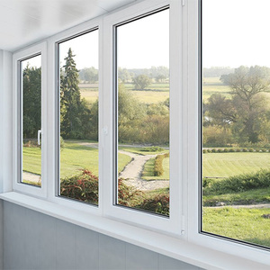 Hurricane Impact Casement House Windows Aluminum Alloy