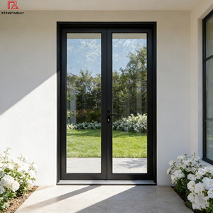 Luxury Modern French Aluminum Swing Door