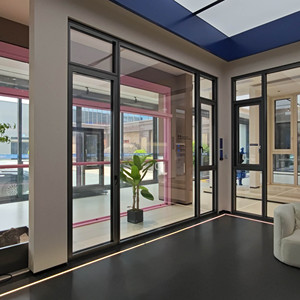 Deioux Hurricane Wholesale Design Modern Swing Double Glaze Aluminum Composite Clad Aluminum Alloy Frame Louver Casement Windows