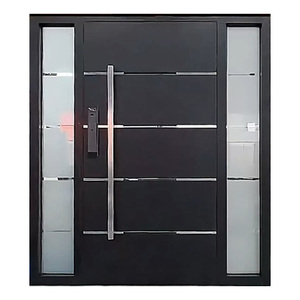 Modern European Security Front Entry Waterproof Aluminum Door