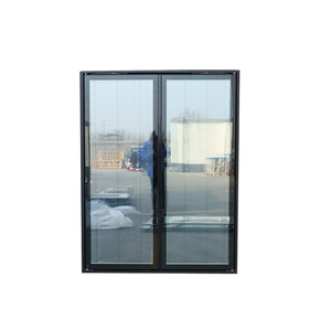 Electric Heating Aluminum Alloy Glass Door Commercial Hotel Use
