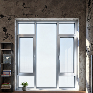 Modern Aluminum Alloy Burglar-Proof Casement Windows With Heat Insulation