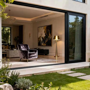 OUNA Canadian CSA Standard Heavy-Duty Modern Energy Efficient Large Sliding Patio Doors