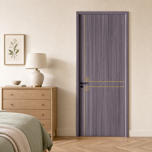Factory Direct Aluminum Alloy Door Lightweight Rust-proof Interior Door