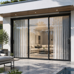 Custom Insulated Aluminum Sliding Glass Doors
