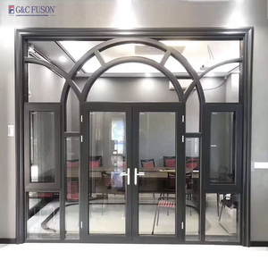 Fuson Luxury Aluminum Casement Door Swing Door