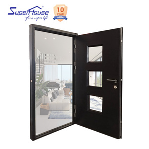 American Style Modern Aluminum Entry Door NFRC Certified Thermal Break Front Door