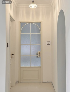Minimalist Crittall Style Aluminum Interior Door