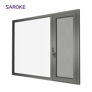 SAROKE Custom Thermal Break Aluminum Entrance Casement Door