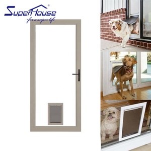 Aluminum Back Door with Dog Hole Openable Panel 316 Stainless Steel Hinged Swing Door