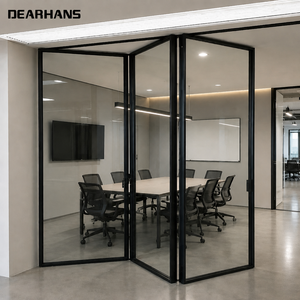 Aluminum Folding Glass Door Bi-Fold Patio Door