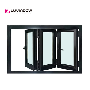 Customized Size Made in China Factory Aluminum Folding Window