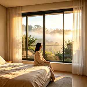 Basic Aluminium Small Horizontal Sliding Window