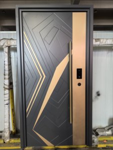 Customizable Aluminium Door with Windproof Feature