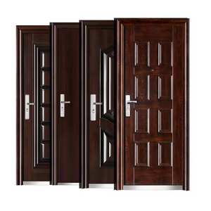 Residential Home House Custom Rustproof Insulation Aluminum Door