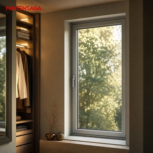 Custom Aluminum Tilt and Turn Window Soundproof Thermal Break Frame