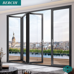 Customized Modern Aluminium Double Swing Door Slide Bifold Panoramic Doors
