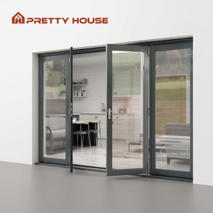 Security Anti Theft French Swing Front Door