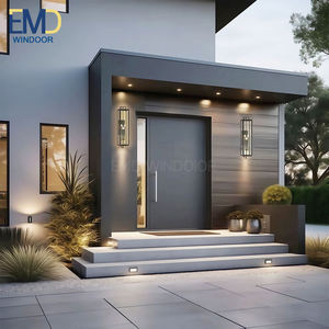 Aluminum Sliding Front Door with Mosquito Net Frame