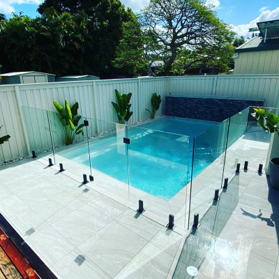 Custom Glass Pool Fencing with Toughened and Laminated Glass
