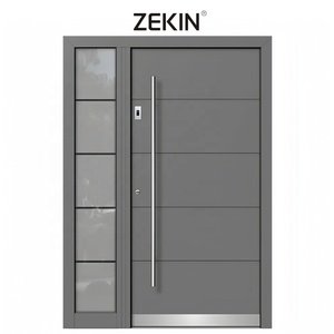 Luxury Modern Front Entry Doors Anti-theft Bulletproof Exterior Front Security Entry Door High Quality Front Entrance Door