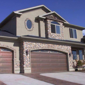 Powder Coated Modern White Aluminium Alloy Garage Door