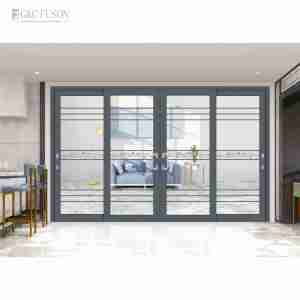 Hot Sale Sliding Glass Aluminum Profile Door Aluminum Sliding Door