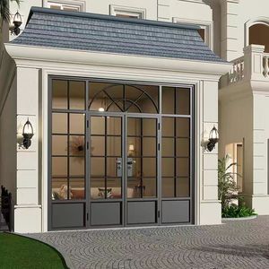 Slim-frame Aluminum French Doors Crittall Modern Minimalist