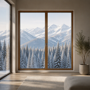 Aluminum-clad Wood Folding Door