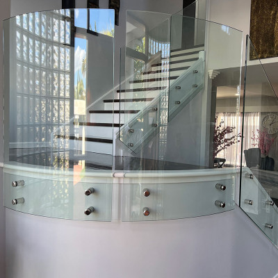Glass Balustrades for Interior and Exterior Stairs