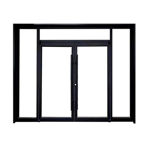 White Bi Fold Sliding Doors Double Glazed Balcony Aluminium Frame Fluted Glass