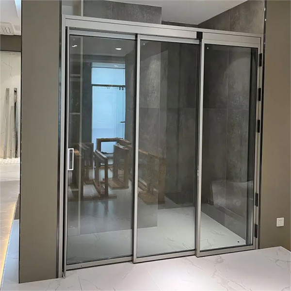 Extremely Narrow Aluminum Frame Interior Doors