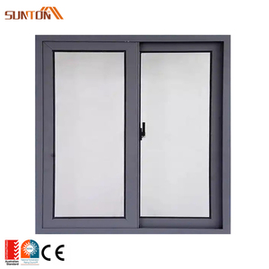 Custom Aluminum Frame Window Interior Small Aluminium Frosted Glass Sliding Bathroom Window Designs for House Hotel Villa Home