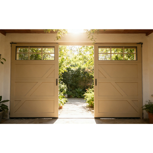 Insulated Aluminum Panels Barn Style Door
