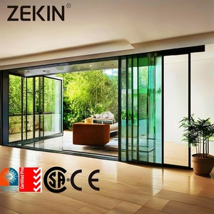 Customized Sliding Door NFRC AS2047 Certification Sliding Door Double Glass