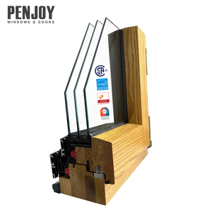 Super Energy Efficient Aluminium Clad Wood Window