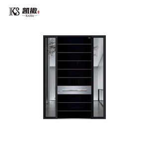Soundproof Cast Aluminum High Security Hinge Entry Door