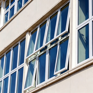 Bevel Aluminum Top Hung Window