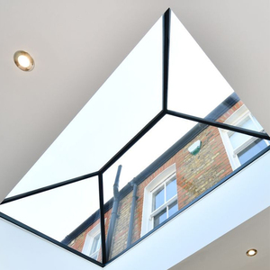High Quality Electric Glass Skylight Aluminum Profile Automatic Top Skylight