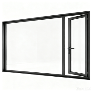 NFRC Double Glazed Aluminium Casement Doors